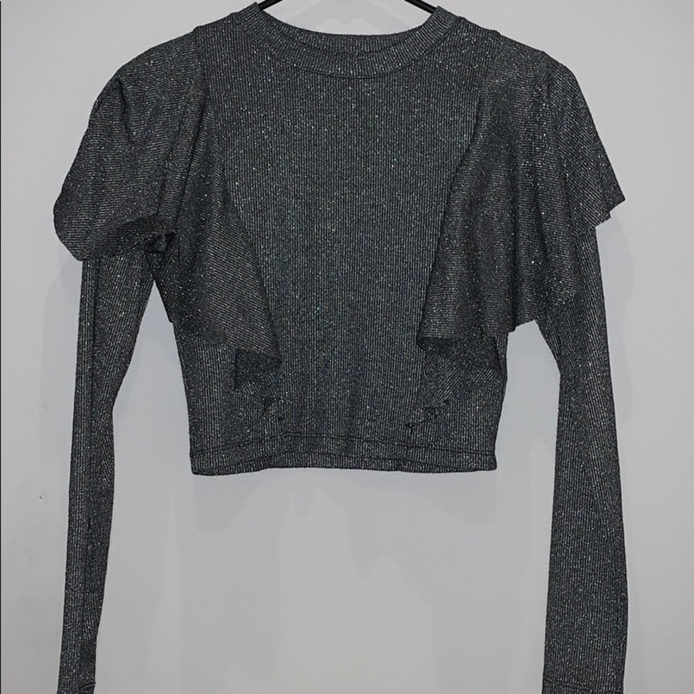 Sparkly Crop Top